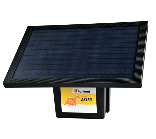 12 V Solar-Weidezaungerät mit Akku ranger AS180