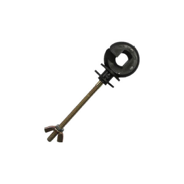 Ringisolator mit 80-mm-Stütze M6, 25 Stück