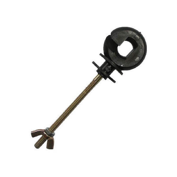 Ringisolator mit 80-mm-Stütze M6, 25 Stück
