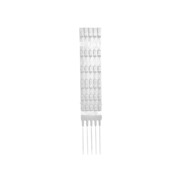 Zaunpfahl turbomax smart weiß 78 cm, 5 Stück