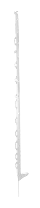 Zaunpfahl turbomax smart weiß 145 cm, 5 Stück