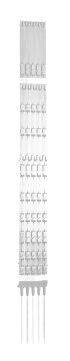 Zaunpfahl turbomax smart weiß 145 cm, 5 Stück