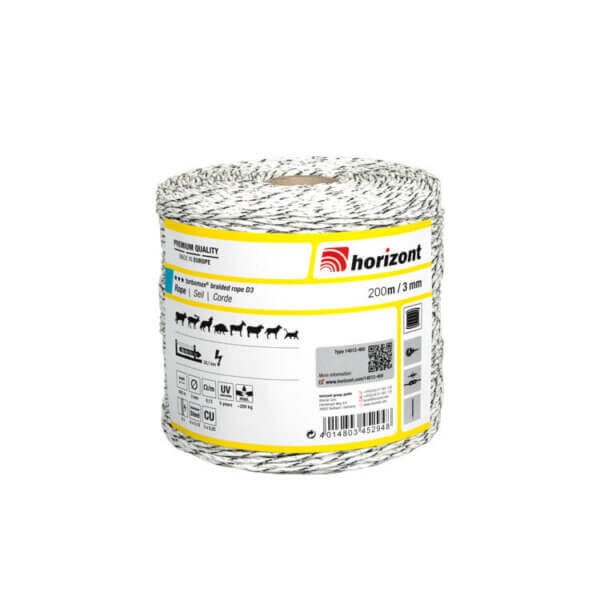Draht TURBOMAX Braided Rope D3, 200 m