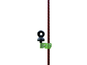 Ersatz-/ Zusatzisolator farmer clip, für Rund- / Ovalstahpfähle mit ø 8 mm, 25 Stück (Beutel)