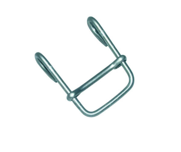 Klemmbügel für Eckisolator, 4 Stück