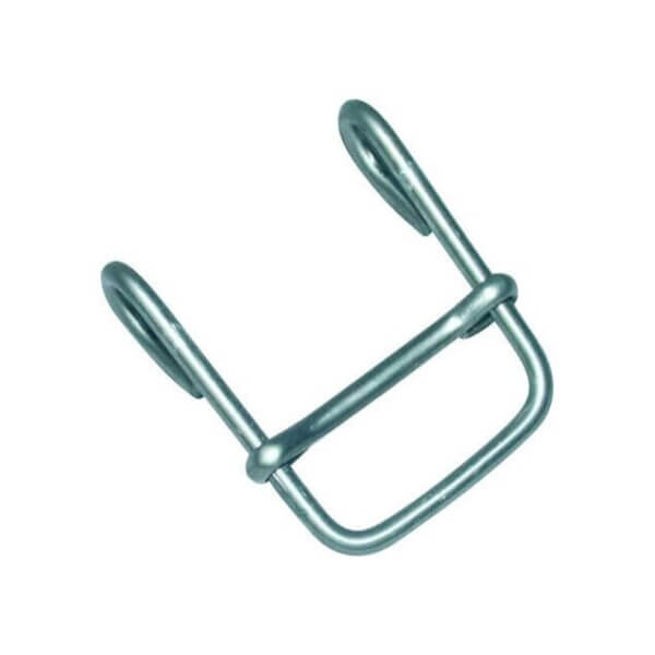 Klemmbügel für Eckisolator, 4 Stück