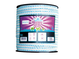 Band Happy TLD T20 weiß/türkis