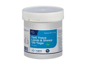 Topro Opti Trace Lamb & Sheep Cu Bolus mit Kupfer – Langzeitversorgung für Schafe und Lämmer mit Jod, Kobalt, Zink, Selen und Mangan zur Unterstützung von Fruchtbarkeit und Gesundheit.