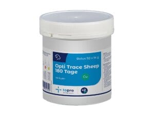 Topro Opti Trace Lamb & Sheep Cu Bolus mit Kupfer für Schafe und Lämmer – 4 Monate Versorgung mit lebenswichtigen Spurenelementen wie Jod, Zink, Selen, Kobalt und Mangan zur Unterstützung von Fruchtbarkeit und Gesundheit.