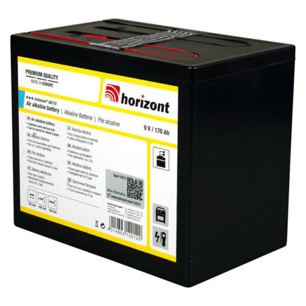 9 V Alkaline-Batterie, turbomax AB170 (9 V / 170 Ah)