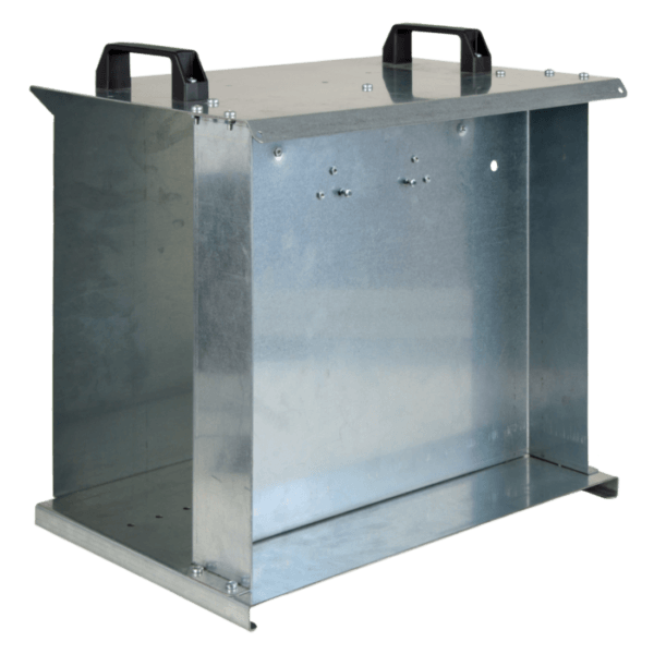 Akku-/Transportbox aus Metall