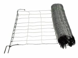 Schafnetz turbomax extra, 105 cm hoch, 50 m lang, Doppelspitze, elektrifizierbar