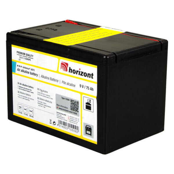 9 V Alkaline-Batterie, turbomax AB75 (9 V / 75 Ah)