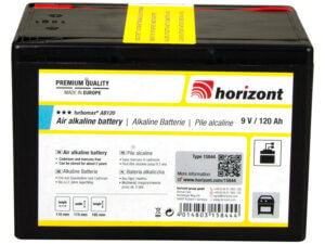 9 V Alkaline-Batterie turbomax AB120 (9 V / 120 Ah)