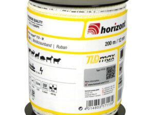 Weidezaunband ranger T12 W, 200 m, 12 mm, 4 Leiter