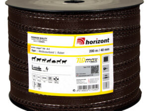 Weidezaunband ranger T40-B-E, 200 m, 40 mm, 8 Leiter
