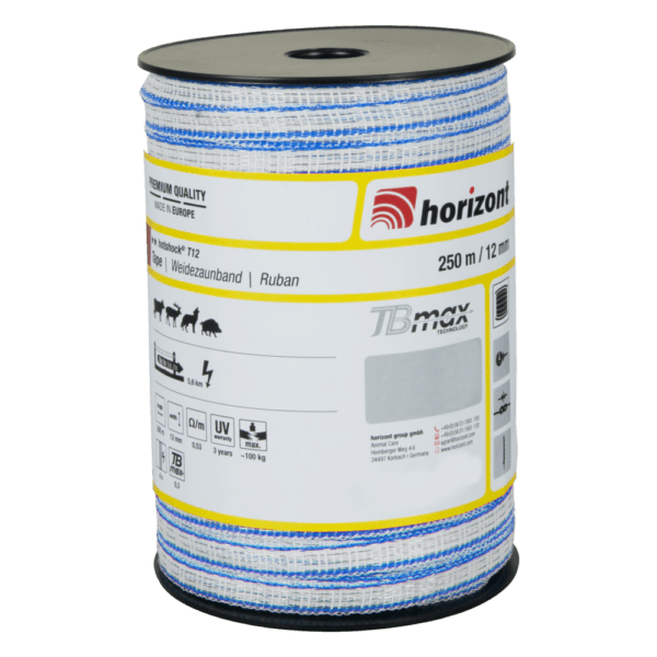 Weidezaunband hotshock T12, 200 m |12 mm, 6 Leiter