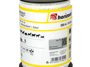 Weidezaunband farmer T10-W, 200 m, 10 mm, 3 Leiter