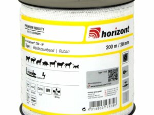 Weidezaunband farmer T20-W, 200 m, 20 mm, 4 Leiter