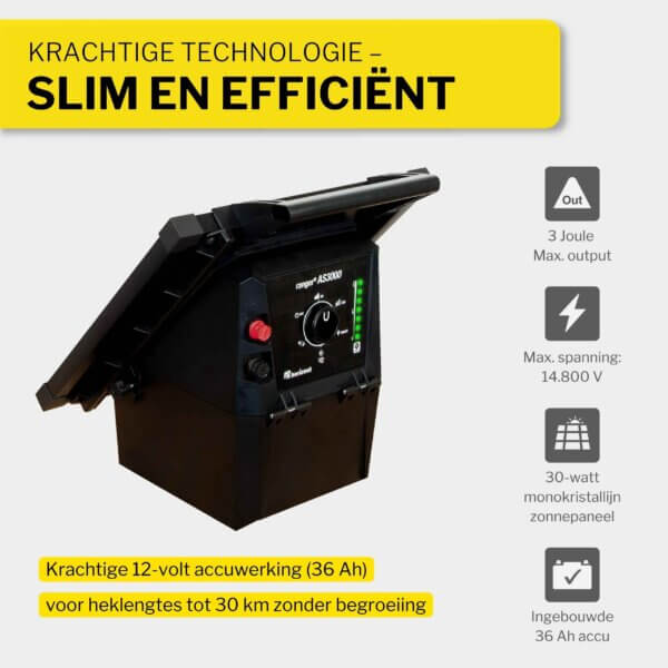 12 V Solar Weidezaungerät ranger AS3000