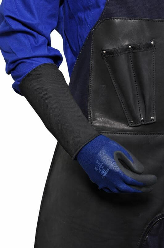 Handgelenkschützer Neopren XL, grünes Futter, Paar