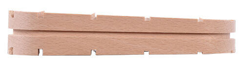 Klauenblock Buche schräg (11,2 cm x 2,1-1,4 cm)