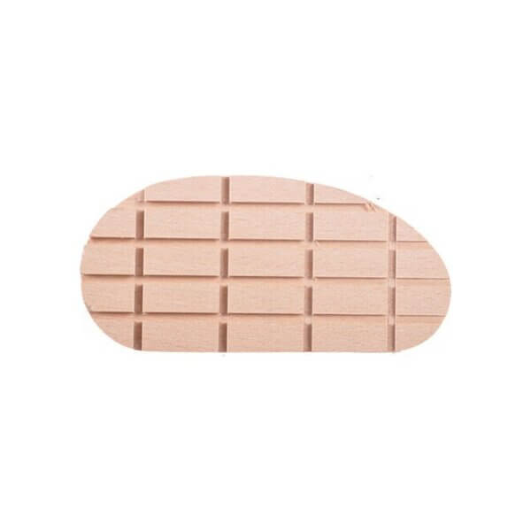 Klauenblock Buche schräg (11,2 cm x 2,1-1,4 cm)