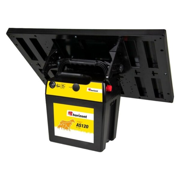 12 V Solar-Weidezaungerät mit Akku ranger AS120