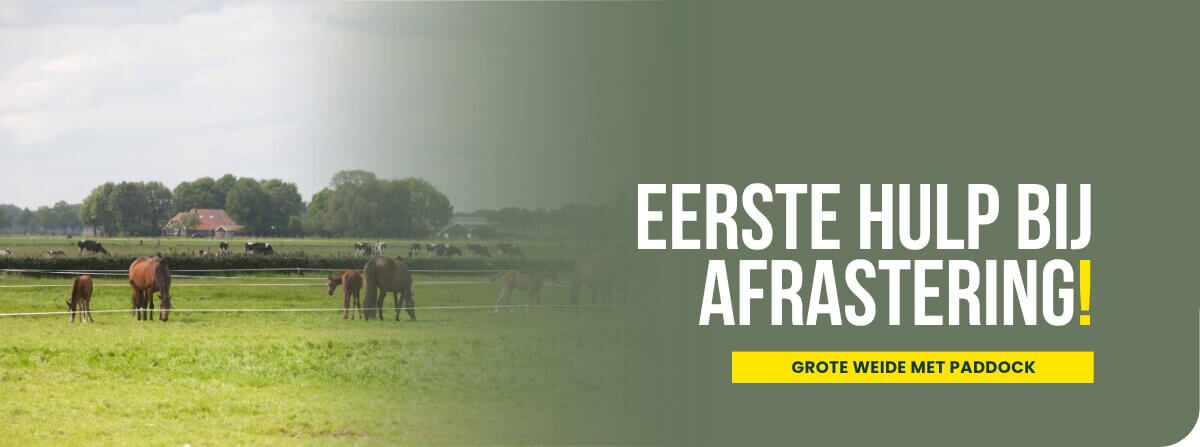Schrikdraad voor stal, paddock en grote weide