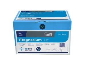 Topro Magnesium Bolus für Rinder ab 250 kg – Mineralisches Diätfuttermittel zur Verringerung des Risikos von Tetanie (Weidetetanie) durch Magnesiummangel, wirkt 1 Monat lang.
