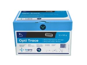 Topro Opti Trace Bolus für Jung- und Milchkühe ab 250 kg – Mineraldiätfuttermittel mit Spurenelementen (Jod, Kobalt, Kupfer, Zink, Selen) zur Unterstützung von Immunsystem, Fruchtbarkeit und Wachstum über 6 Monate.