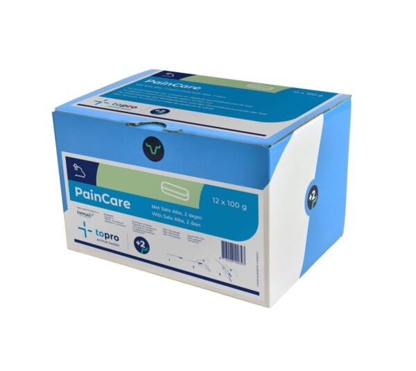 Topro PainCare Bolus – Mineralfuttermittel für Rinder mit Vitamin C zur Förderung von Wohlbefinden, Klauen- und Eutergesundheit sowie allgemeiner Fitness bei Abkalbung, Klauenpflege oder gesundheitlichen Belastungen.