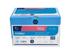Topro Udder Bolus für Rinder – Ergänzungsfuttermittel mit natürlichen Pflanzenextrakten aus Knoblauch zur Unterstützung der allgemeinen Gesundheit.