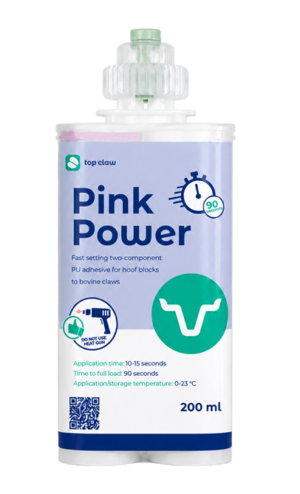 Pink Power 2-Komponenten-Klauenkleber 200 ml
