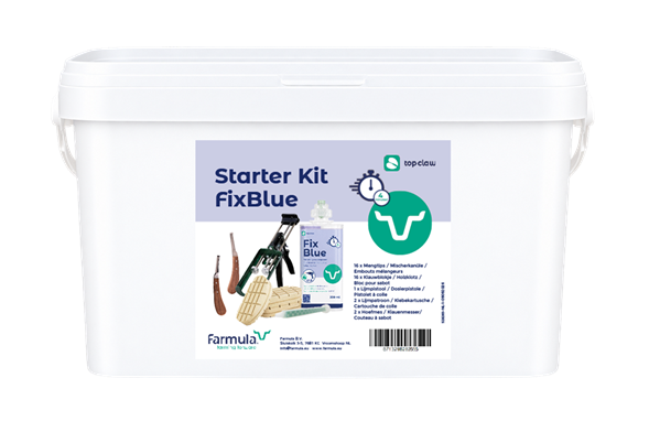 Starterpaket Fix Blue Klauenkleber